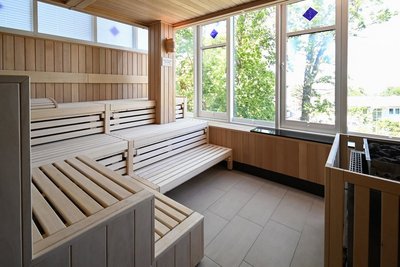 Erholsame Auszeit in der hauseigenen Sauna