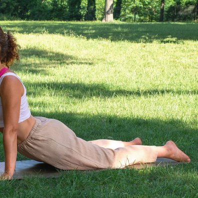 Yogalehrerin Bianca Weber