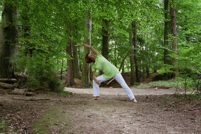 Yogalehrerin Evelyn Endler