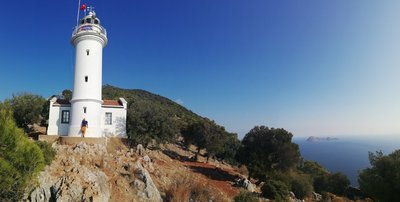 Der Leuchtturm wacht über die Lyksiche Küste Der Leuchtturm wacht über die Lyksiche Küste