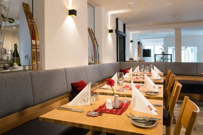 Genießen Sie im Restaurant des Hotel Halfenstube