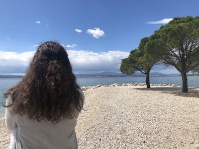 Nach den Yoga-Einheiten in der Kvarner-Bucht entspannen