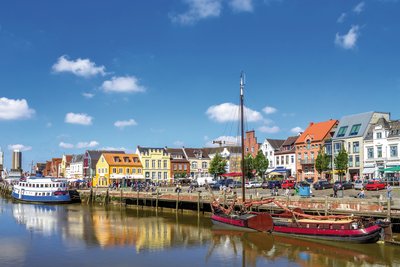 Binnenhafen in Husum