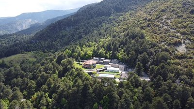 Das Hotel Fakis mitten in der Natur der Olympischen Riviera