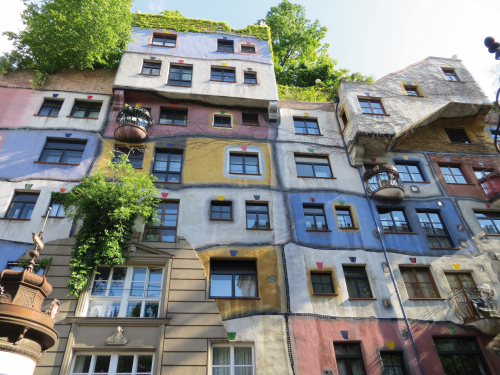 Das Hundertwasserhaus in Wien