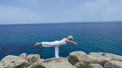 Yogalehrerin Silvia Rodeck