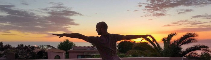 Yogalehrer Tobias Spindler