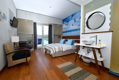 Doppelzimmer mit fantastischem Meerblick