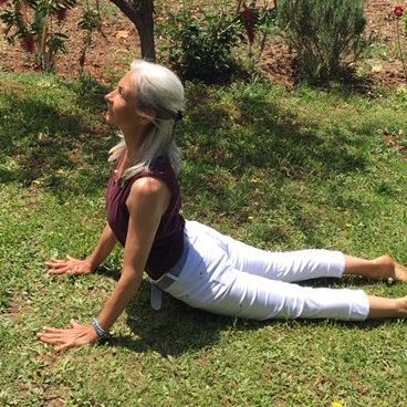 Yogalehrerin Silvia Rodeck