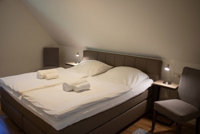 Doppelzimmer in der Villa Agni