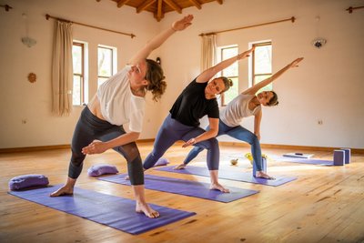 Genießen Sie die Yoga-Stunden in der Lykia Lodge