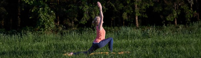 Yogalehrerin Regine Podszuweit