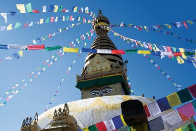 Der Swayambunath Stupa in Kathmandu – die Kulturschätze Nepals erkunden