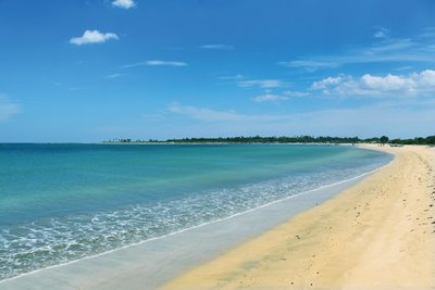 Der weite Strand Passikudah
