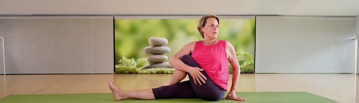 Yogalehrerin Heidi Bahl