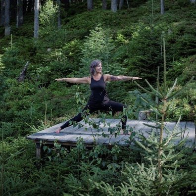 Yogalehrerin Lucia Schmidt