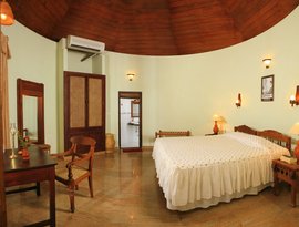 Die Zimmer im Garden Cottage sind traditionell und geschmackvoll eingerichtet Die Zimmer im Garden Cottage sind traditionell und geschmackvoll eingerichtet