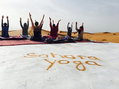 Sahara Yoga - Was ein Erlebnis