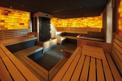 In der Salzgrotte des Bora HotSpa Resort werden Sie perfekt entspannen