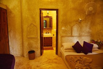 Gemütlichkeit die zum Entspannen einlädt! Willkommen im Raj Double Zimmer