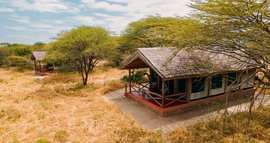 Die Kirurumu Tarangire Lodge liegt direkt an der Grenze zum Tarangire Nationalpark