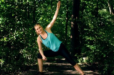 Yogalehrerin Ariane Heck