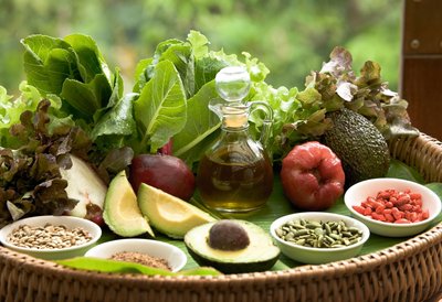 Köstlicher Detox Garten Salat