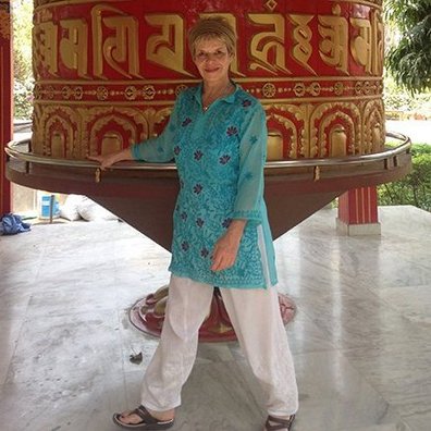 Yogalehrerin Minka Hauschild