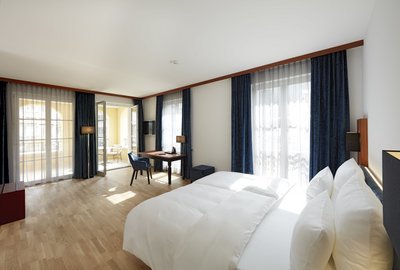 Ihr großzügiges Zimmer im Seehotel Villa Linde