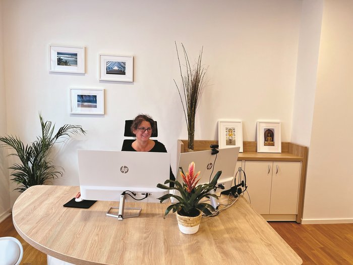 Arbeitsplatz im NEUE WEGE Büro München