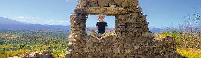 Yogalehrerin Simone Schmid 