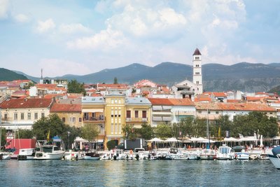 Blick auf Crikvenica 