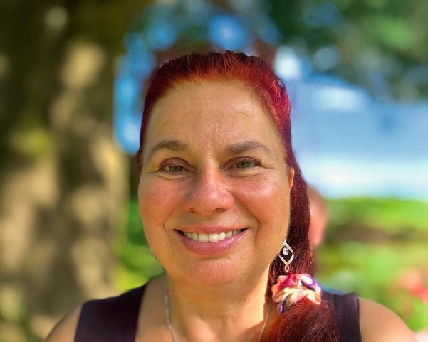 Yogalehrerin Kristin Sybill Große
