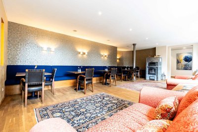 Restaurantbereich und Lodge des Seminarhaus Seinz