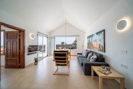 Der helle Wohnraum des Studio La Hondura Der helle Wohnraum des Studio La Hondura