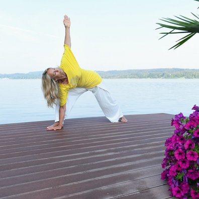 Andrea Ostheimer zeigt Ihnen die verschiedenen Yoga-Stile