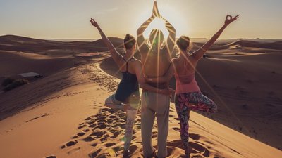 Namasté aus der Wüste Namasté aus der Wüste