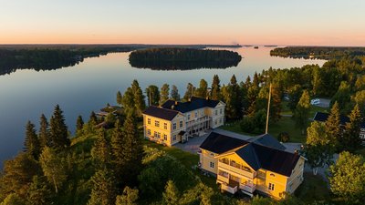 Das Hotel Filipsborg in idyllischer Lage