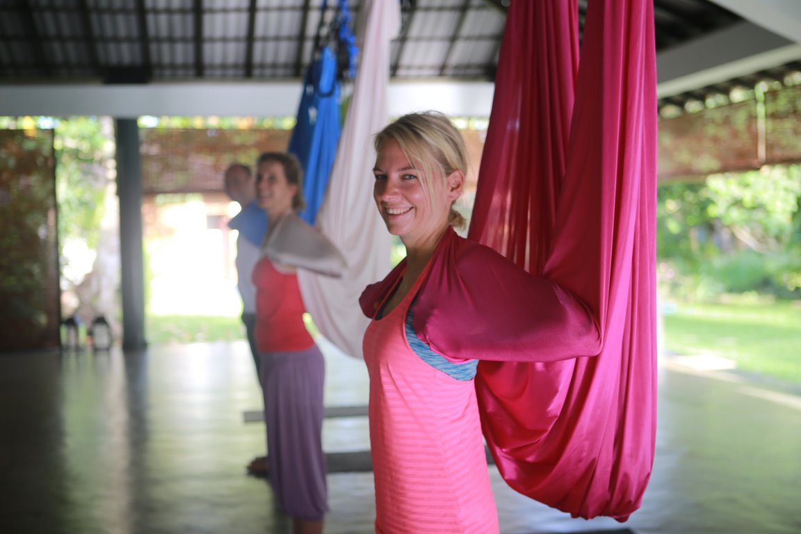 Aerial Yoga Retreats Ein außergewöhnlicher Yogastil