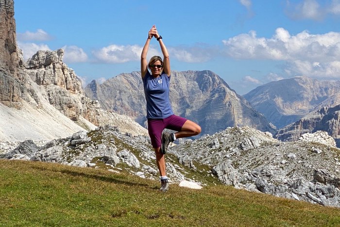 Yogalehrerin Katja Bertlein