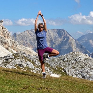 Yogalehrerin Katja Bertlein