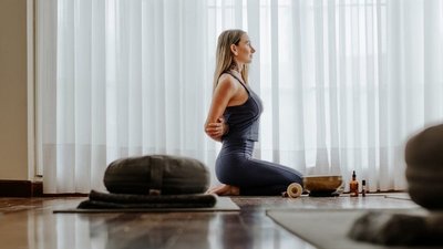 Der gemütliche Yogaraum