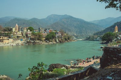 Der Fluss Ganges ist die heilige Lebensader Indiens