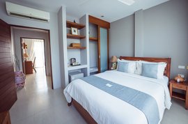 Kommen Sie zur Ruhe im Garden View Semi Zimmer