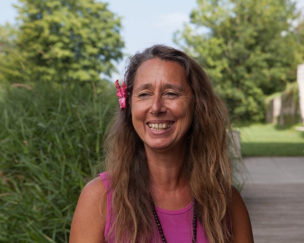 Yogalehrerin Barbara Franz