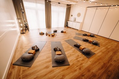 Yogamatten & Co. können auch im Concept Store des Hotels erworben werden