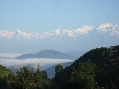 Wunderschöner Panoramablick im Himalaya