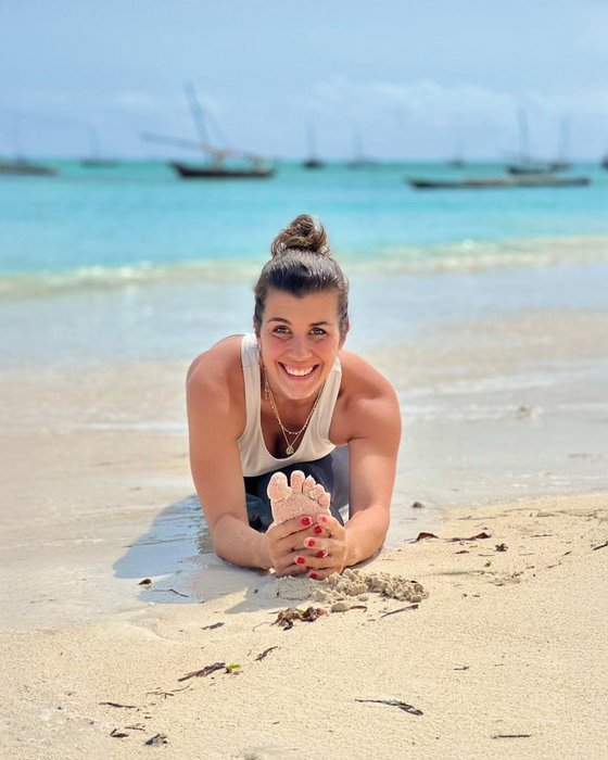 Yogalehrerin Lara Menevidis Yogalehrerin Lara Menevidis
