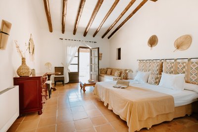 Das Zimmer Cabrera 3 der Yoga-Finca