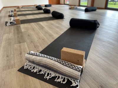 Yoga üben in der Pátio Ecolodge